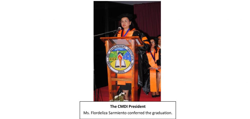 CMDI Tagum  Graduation