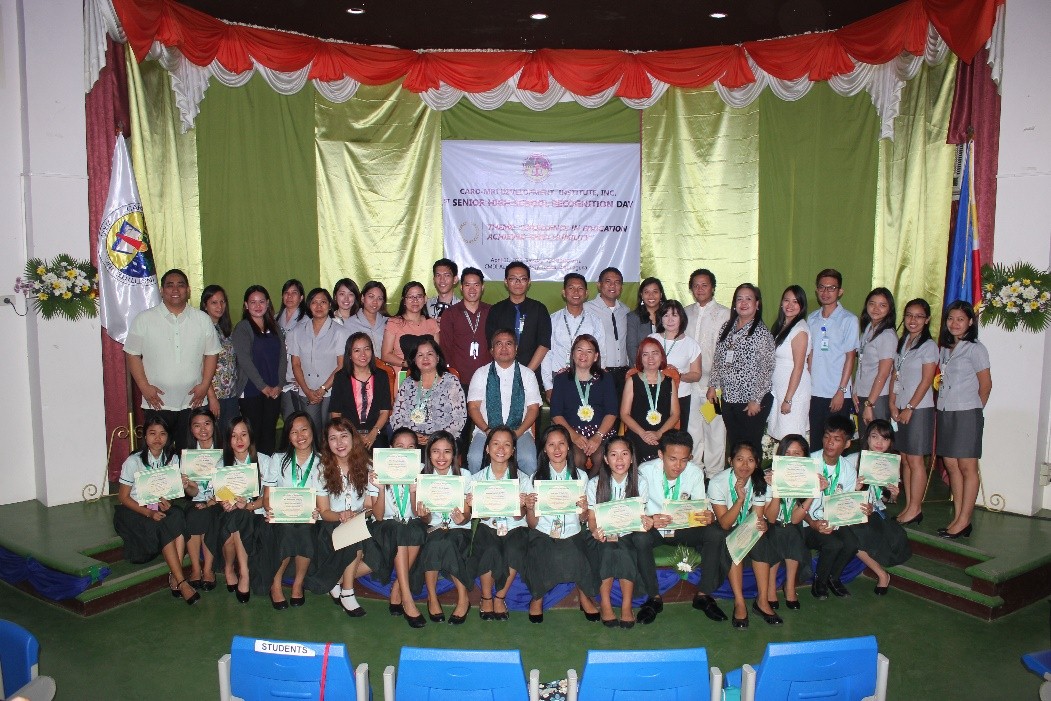 Cmdi Successfully Holds 1st Senior High School Recognition Day Cmdi